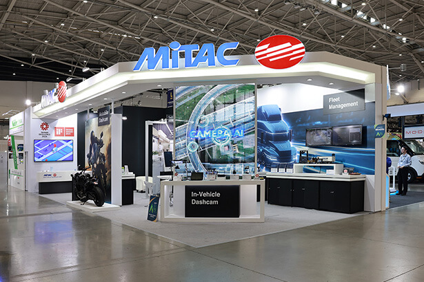 MiTAC showcases a variety of integrated hardware and software solutions at AutoTronics Taipei